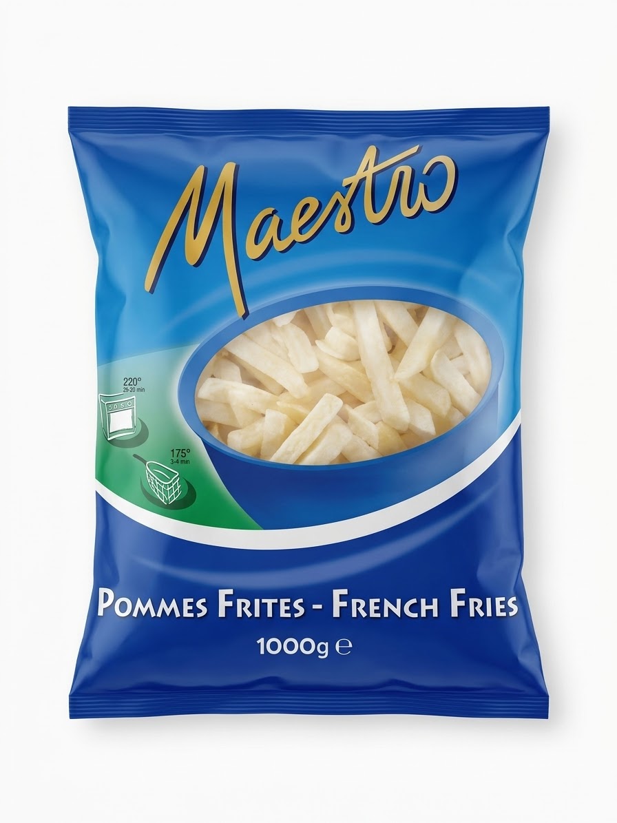 Papas pre-fritas 1 kg