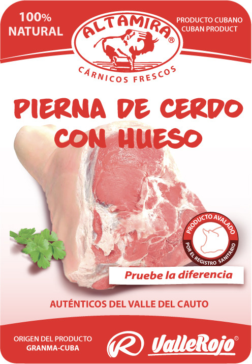 Pierna de Cerdo con Hueso (paquete 8 - 8.5 kg)